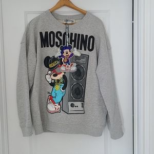 Moschino X H&M Disney Crew Neck Sweatshirt